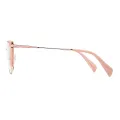 Rebecca - Square Pink Glasses for Women