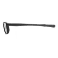 Abramson - Rectangle Black-Gray Glasses for Men & Women