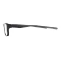 Ned - Rectangle Black-Gray Glasses for Men