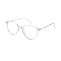 Gaye - Oval Translucent Glasses for Women