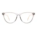 Elva - Cat-eye Gray Glasses for Women