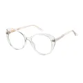 Ayre - Round Translucent Glasses for Women