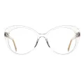 Ayre - Round Translucent Glasses for Women