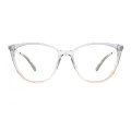 Albee - Cat-eye Purple Glasses for Women