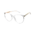 Goldie - Round Translucent Glasses for Women