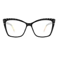 Fanny - Cat-eye Black Glasses for Women