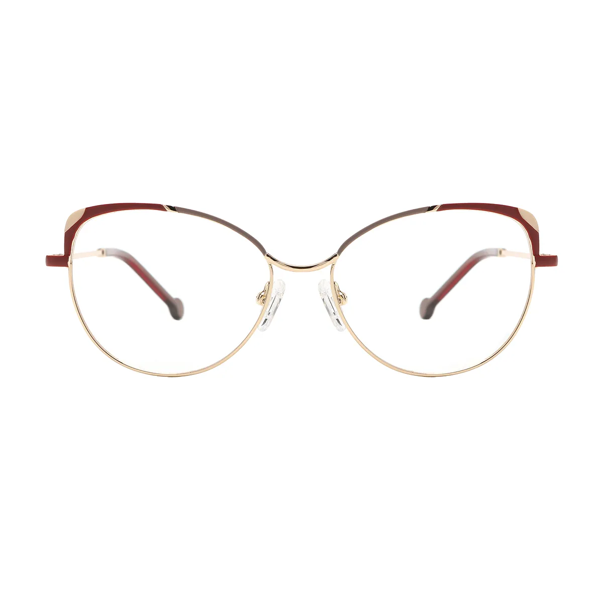 Fashion Oval Gold  Eyeglasses for Women