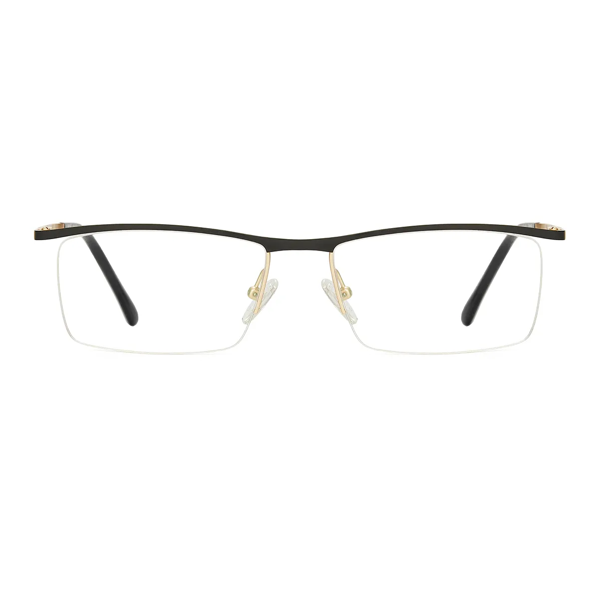Classic Browline Black-Gold  Eyeglasses for Men