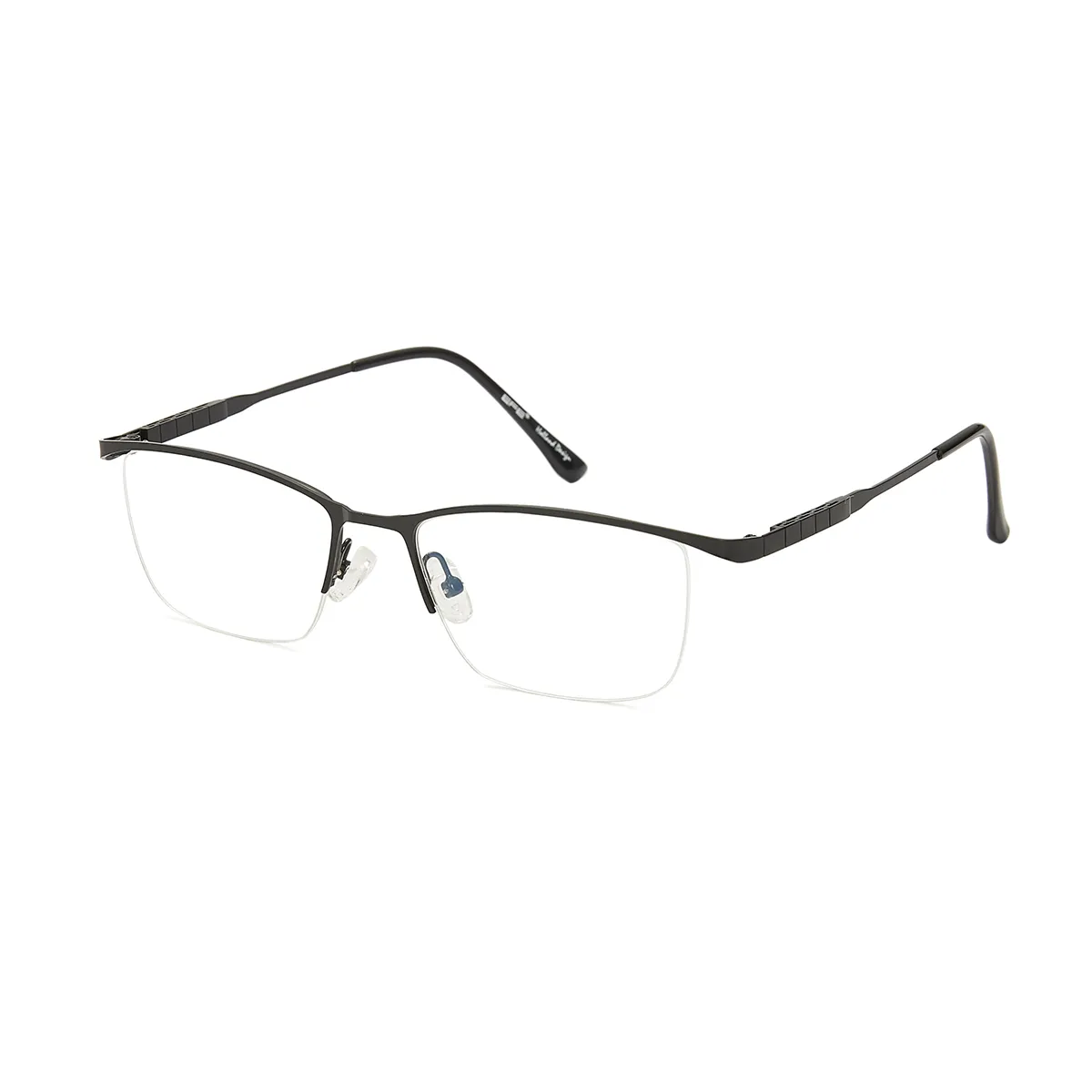 Classic Browline Black Eyeglasses for Men