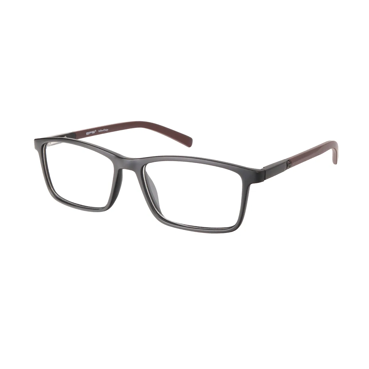 Gord - Rectangle Brown Glasses for Men