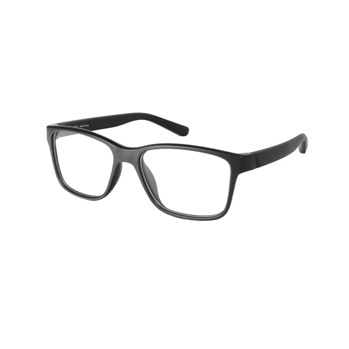Jamison - Square Black Glasses for Men