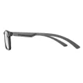 Kirby - Rectangle Black-Gray Glasses for Men