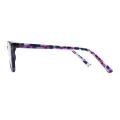 Hortensia - Cat-eye Purple Glasses for Women