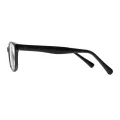 Claribel - Square Black Glasses for Women