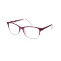 Queenie - Rectangle Purple Glasses for Women