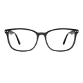 Maloney - Rectangle Black Glasses for Men