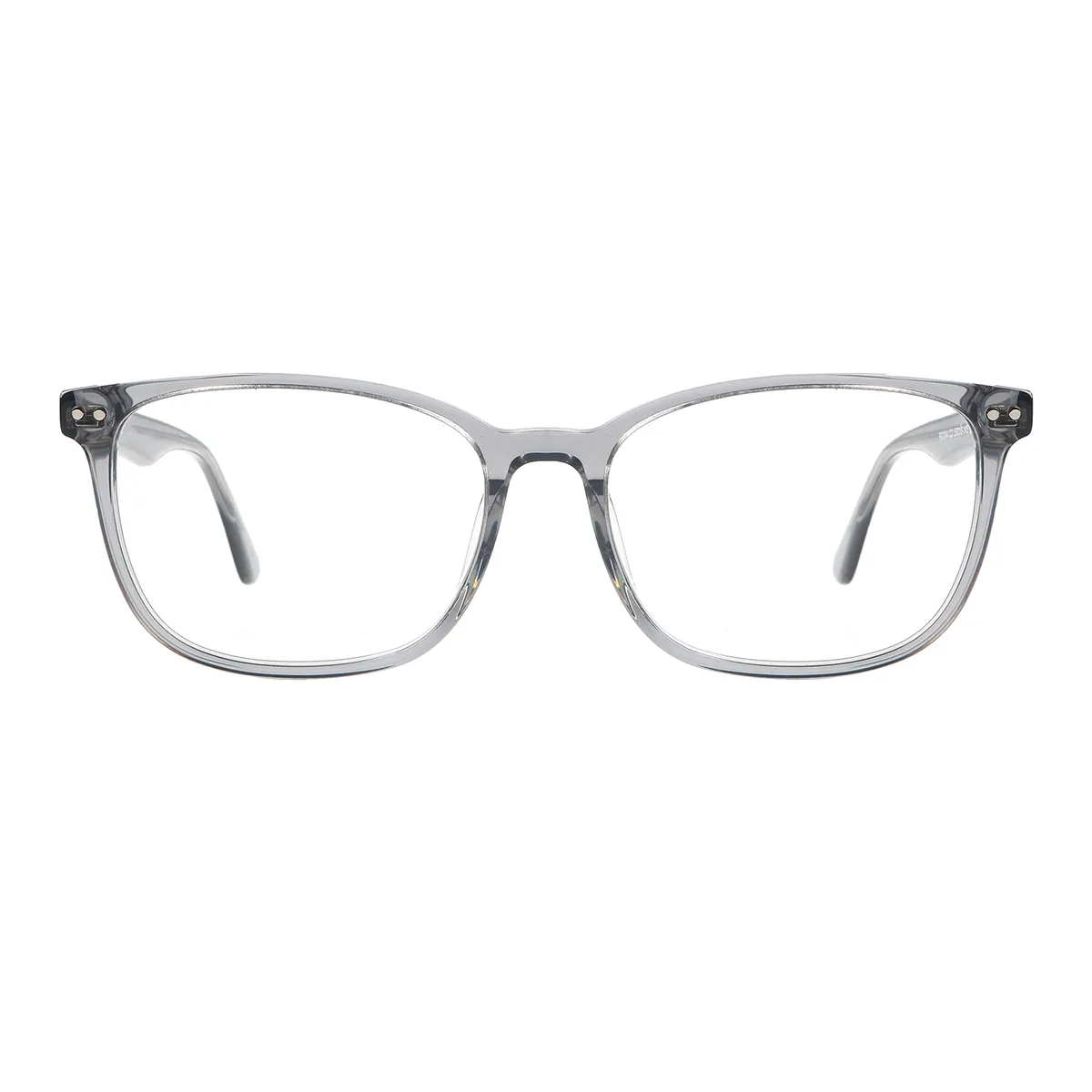 Classic Square Black  Eyeglasses for Men