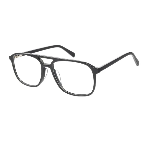 aviator gray eyeglasses