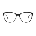 Raven - Cat-eye Black Glasses for Women