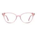 Dotti - Oval Pink Glasses for Women