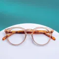 Darcy - Round Brown Glasses for Women