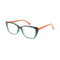 Gloria - Cat-eye Green Glasses for Women