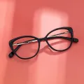 Darleen - Cat-eye Black Glasses for Women