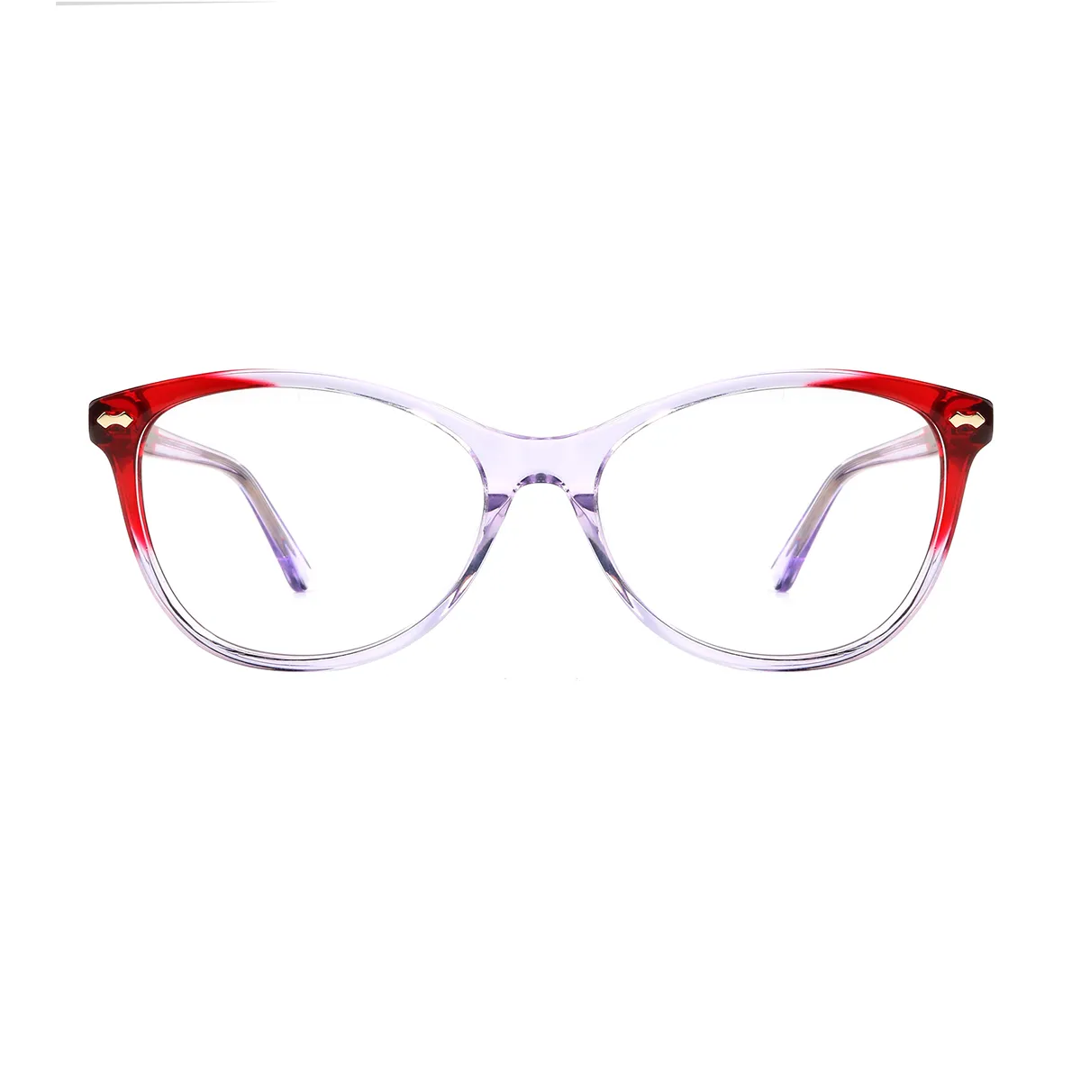 Fashion Oval Transparent  Eyeglasses for Women