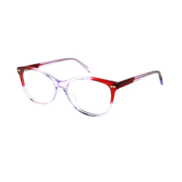oval transparent eyeglasses