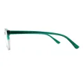 Agricola - Oval Green Glasses for Women
