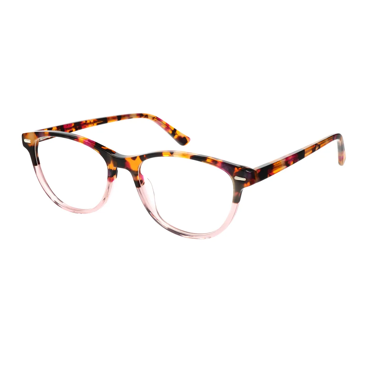 Agricola - Oval Brown-Tortoiseshell Glasses for Women
