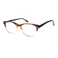 Agricola - Oval Tortoiseshell Glasses for Women