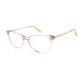 Corrie - Square Brown Glasses for Women