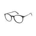 Kenna - Oval Black Glasses for Men & Women