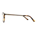 Kenna - Oval Tortoiseshell Glasses for Men & Women