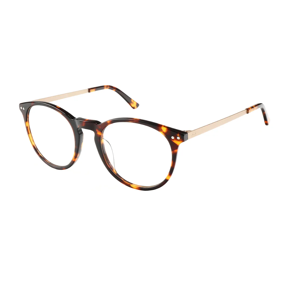 Copeland - Round Tortoiseshell Glasses for Women - EFE