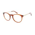 Copeland - Round Brown Glasses for Women