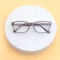 Haynes - Rectangle Gray Glasses for Men & Women