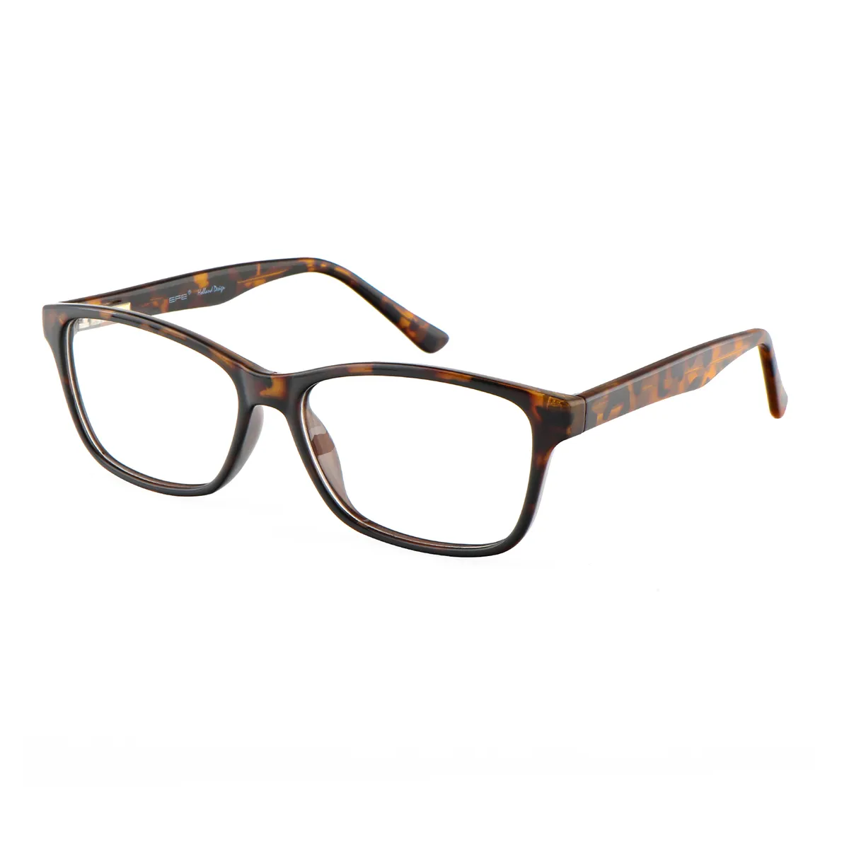 Haynes - Rectangle Tortoiseshell Glasses for Men & Women - EFE