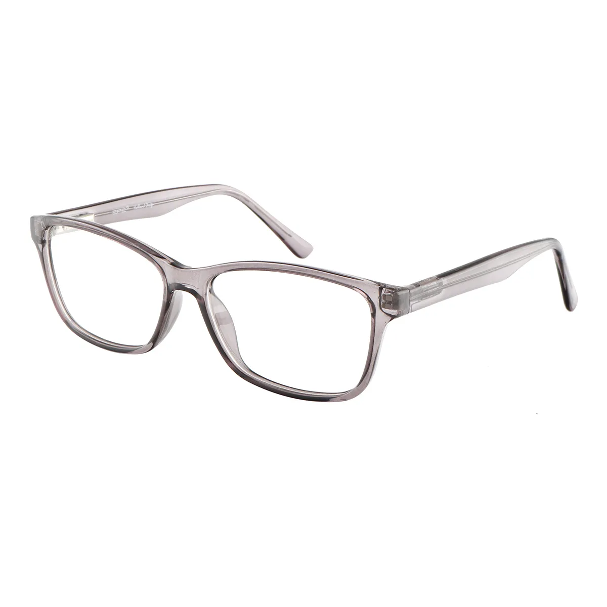 Haynes - Rectangle Gray Glasses for Men & Women - EFE