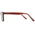 Albutt - Rectangle Brown Glasses for Men & Women
