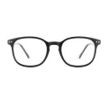 Sanchez - Square Black Glasses for Men & Women