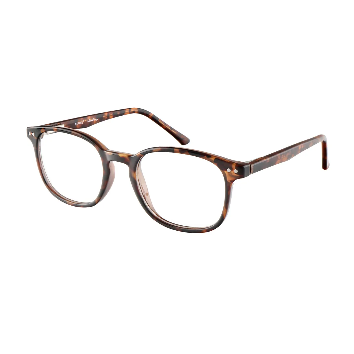 Sanchez - Square Tortoiseshell Glasses for Men & Women - EFE