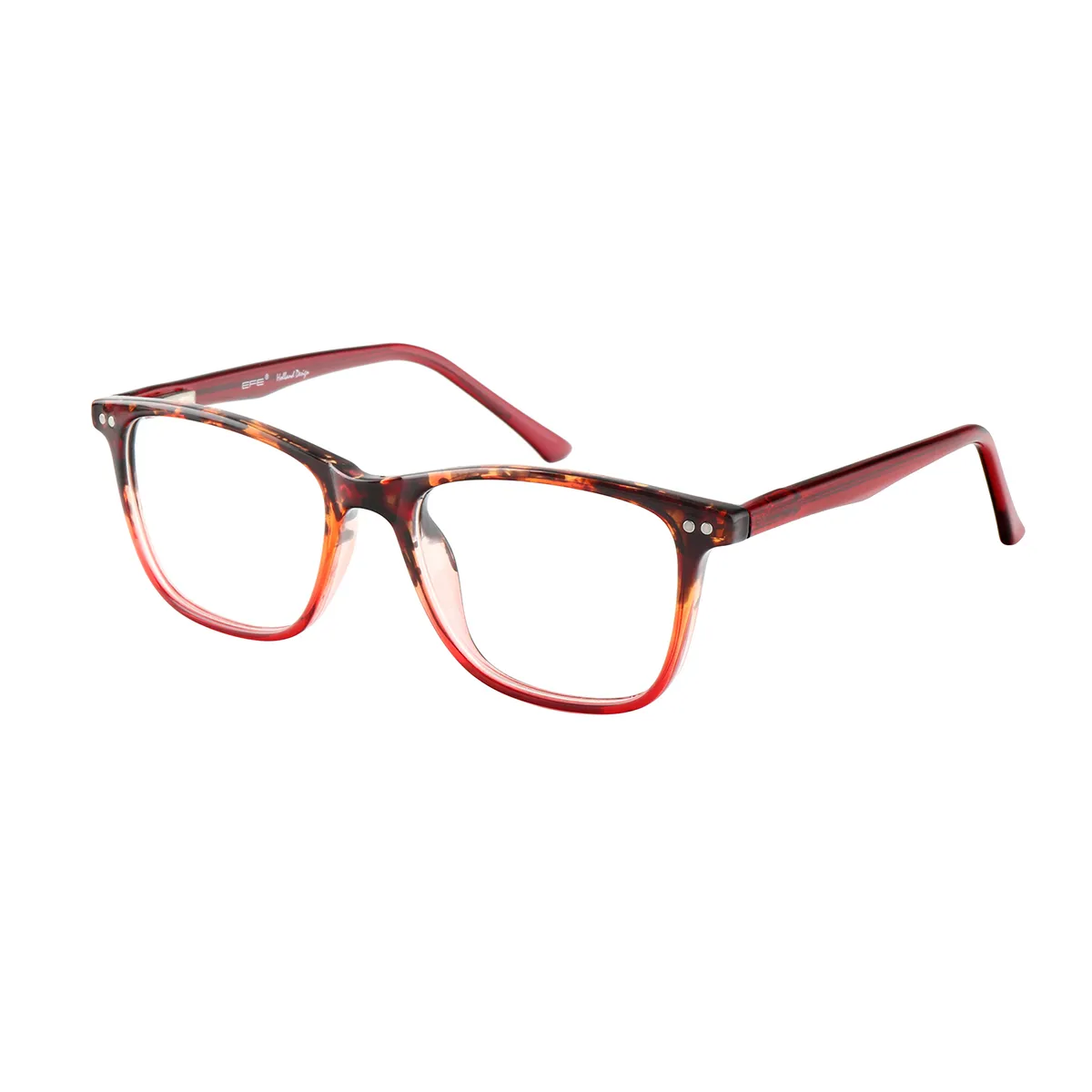 Gibbons - Rectangle Tortoiseshell Glasses for Men & Women