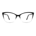 McElroy - Square Transparent Glasses for Women