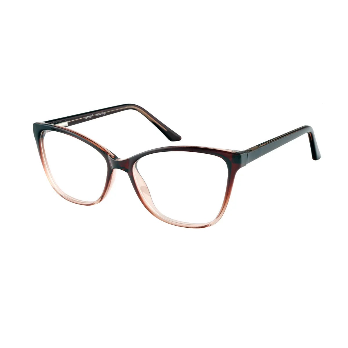 McElroy - Square Brown Glasses for Women