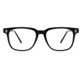 Todd - Square black/silver Glasses for Men