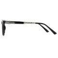 Todd - Square black/silver Glasses for Men