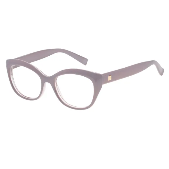 cat-eye purple eyeglasses