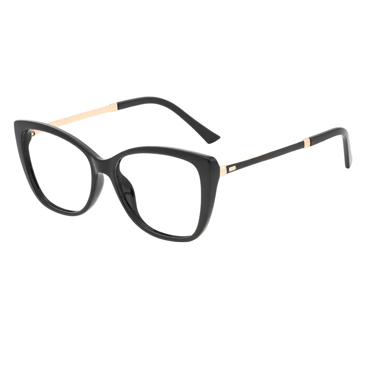 Fashion Cat-eye Demi Eyeglasses for Women & Men